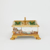 French Porcelain Inkwell - image 4