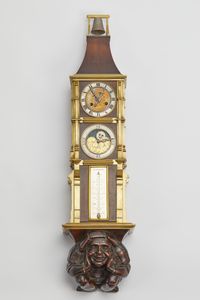 Rare 19th century fantasy wall clock - image 1