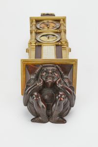 Rare 19th century fantasy wall clock - image 5