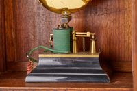 Electric oak mantel clock Matthias Hipp - image 5