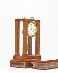4 glass french regulator clock - image 4