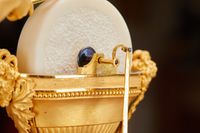 Animated Louis XVI/ Empire mantel clock - image 7