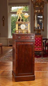 Animated Louis XVI/ Empire mantel clock - image 2