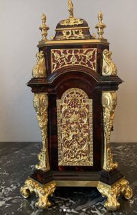 A very handsome Marwick Markham signed 19th century small bracket clock with moon phase - image 6