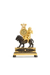 Beautiful French Empire/Charles X mantelpiece/pendulum from circa 1820 - image 5