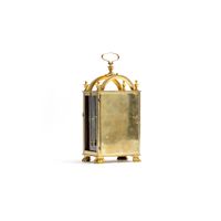 Swiss travelling clock signed "Aime Ducomann a la Chaud du Fonds"on the dial  - image 2