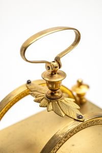 Swiss travelling clock signed "Aime Ducomann a la Chaud du Fonds"on the dial  - image 10