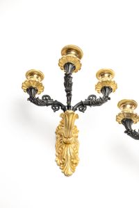 French Charles X appliques (wall lightening) - image 3