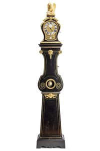 A magnificent Late Louis XIV Régence floor standing striking weight driven French wall regulator circa 1720 signed N DELAUNAY A PARIS - image 3