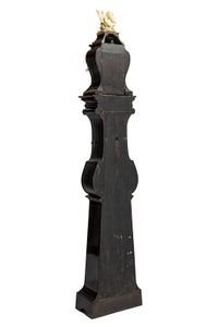 A magnificent Late Louis XIV Régence floor standing striking weight driven French wall regulator circa 1720 signed N DELAUNAY A PARIS - image 7