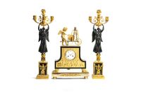 Empire mantel clock - image 1