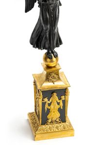 Set of two french empire candelabra - image 5