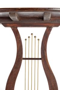Floral Mahogany Gueridon - image 2
