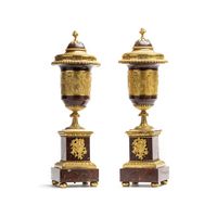 Pair of louis XVI decorative coups/vase - image 1