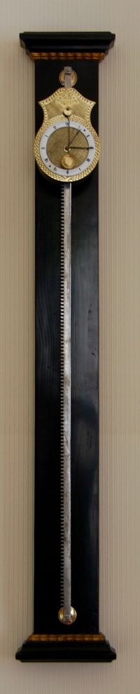 W43 Rare Austrian Rack Clock - image 2