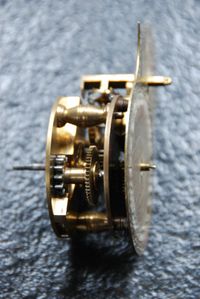 W43 Rare Austrian Rack Clock - image 9