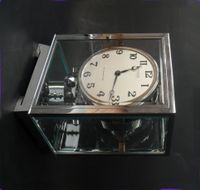 M153 Reutter nickel Atmos, no 3258, 5 glasses, France circa 1930. - image 2