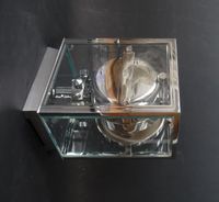 M153 Reutter nickel Atmos, no 3258, 5 glasses, France circa 1930. - image 3