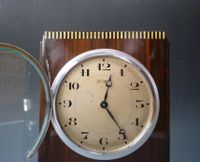 M154 Wooden Atmos clock, coromandel veneers, J.L. Reutter,model LG I,No 617, France circa 1930. - image 6
