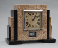 M158 French marble Reutter Atmos mantel timepiece - image 3