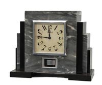 M165 French marble Atmos mantel timepiece set Reutter. - image 1