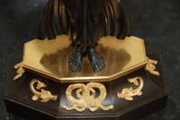 M164 Bronze 'Aurora' clock with fusee movement. - image 6