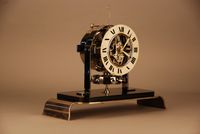 M167 Atmos clock PO1, skeleton dial and glass dome, Reutter nr. 3613, France ca. 1930. - image 2