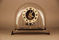 M167 Atmos clock PO1, skeleton dial and glass dome, Reutter nr. 3613, France ca. 1930. - image 1