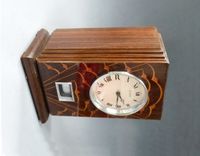 M169 Coromandel wooden Reutter Atmos clock, Art Deco period and style, France ca 1930. - image 2