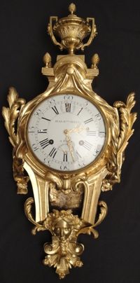 W26 Gilt bronze ormolu Cartel, double signature Jean Baptiste Helye - Paris, France - image 3