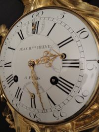 W26 Gilt bronze ormolu Cartel, double signature Jean Baptiste Helye - Paris, France - image 1