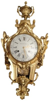 W26 Gilt bronze ormolu Cartel, double signature Jean Baptiste Helye - Paris, France - image 2