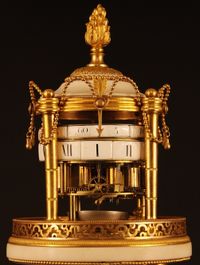 CT04 Pendule a cercles tournants signed - image 5