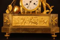ABS29 Franse pendule, met een 'Mercurius/Hermes' voorstelling - afbeelding 3