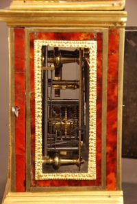 BR21 Miniature 'Religieuse' pendulum clock - image 3