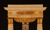 M86 French Marble and Ormolu Swinging Portico Clock, Béchot à  Paris. - image 4