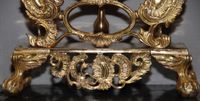 m118 Louis XV mantel clock, fire-gilt, signed by Henri Rossius A Liege. - image 6