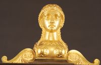 M21 Ormolu and Patinated Bronze Mantel Clock - image 3