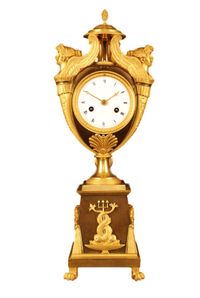 M53 French Ormolu and Patinated Urn Clock - image 1