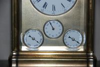 C02 Grande sonnerie multi dial travel alarm clock full calendar - image 3