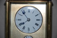 C02 Grande sonnerie multi dial travel alarm clock full calendar - image 4