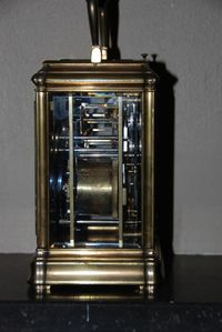C02 Grande sonnerie multi dial travel alarm clock full calendar - image 5