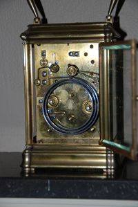 C02 Grande sonnerie multi dial travel alarm clock full calendar - image 6
