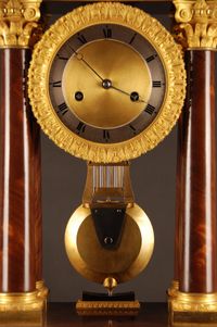 T06 Large French multi-dial regulator clock - image 4