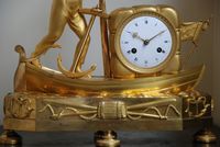 M156 Gilt bronze French Directoire 'genre clock' - image 3