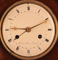 T07 Tableclock with barometer and thermometer - image 4
