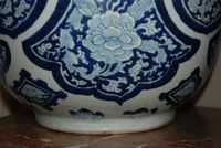ODA21 Very large blue and white Chinese bowl/jar - image 3