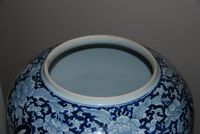 ODA21 Very large blue and white Chinese bowl/jar - image 4