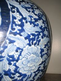 ODA21 Very large blue and white Chinese bowl/jar - image 7