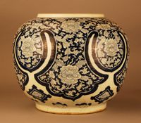 ODA21 Very large blue and white Chinese bowl/jar - image 8